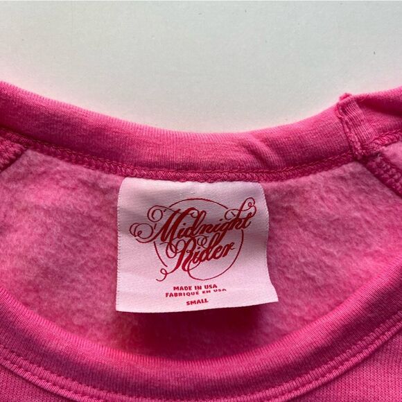 Anthropologie Pink Leo Sweatshirt - Picture 2 of 10